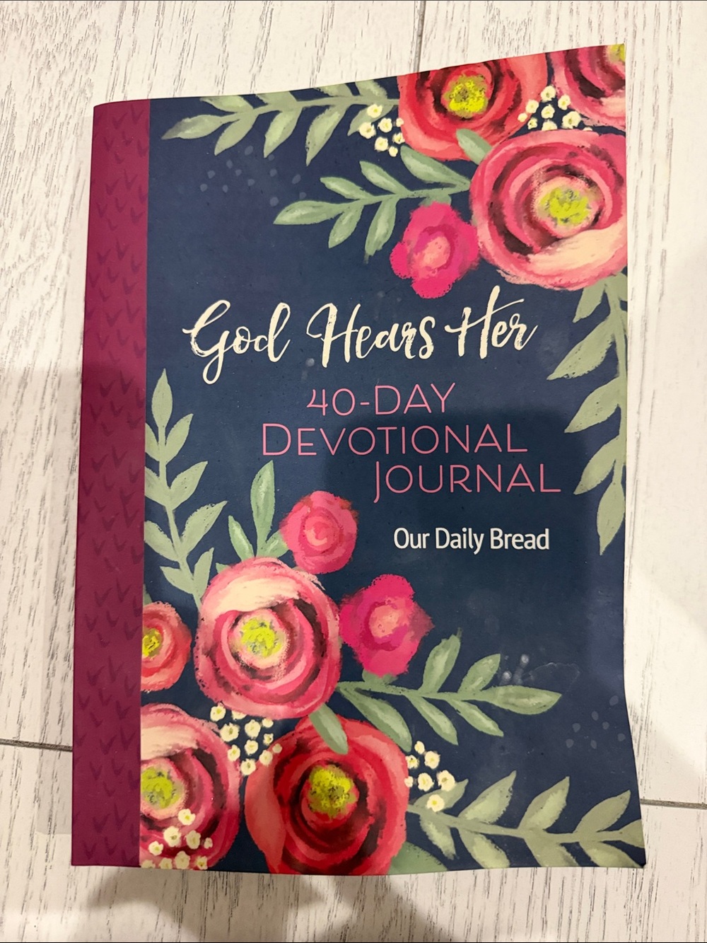 "God Hears Her" 40-Day Devotional Journal -
